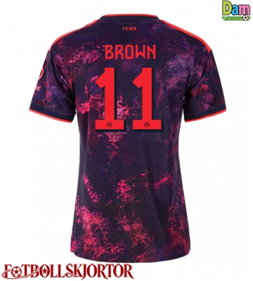 Bayern Munich Nathaniel Brown #11 Tredjetröja Dam 2026-27 Kortärmad